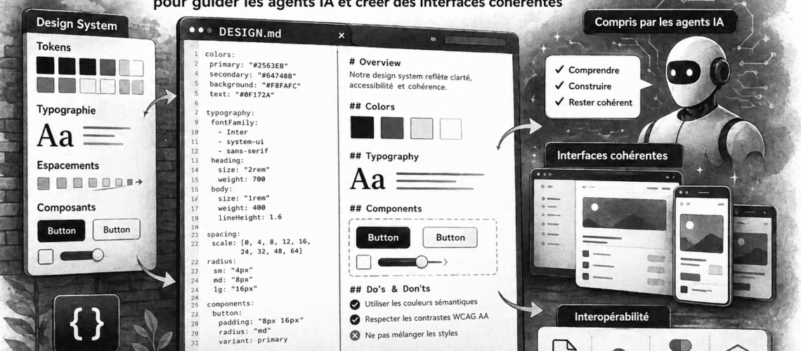 DESIGN.md : le format open source de Google Stitch pour guider l’IA